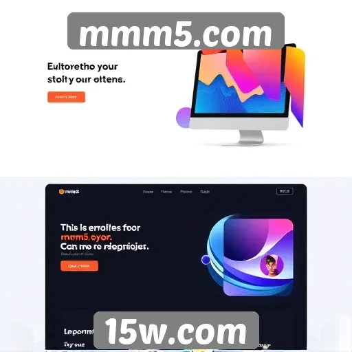 Evolução do design e interface do mmm5.com